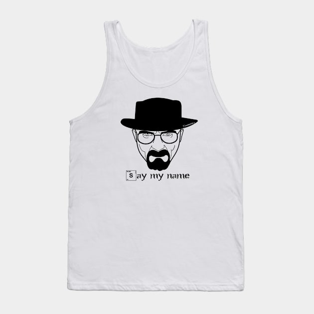 Say my name Tank Top by Pendientera